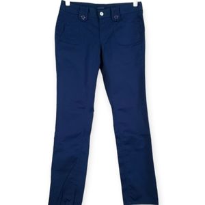 NWOT Tommy Hilfiger navy blue skinny trousers pants Womens 8